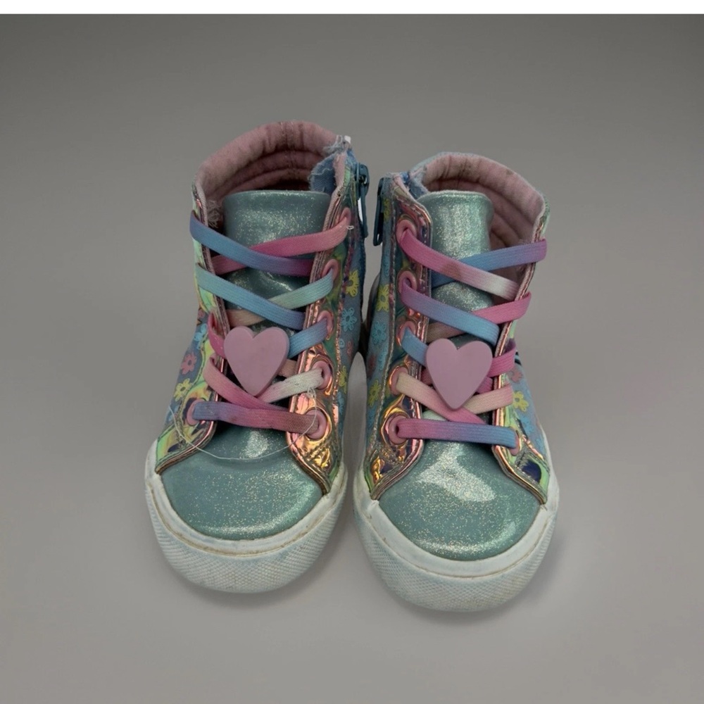 Toddler Girls Bluey High Top Sneakers Size 9